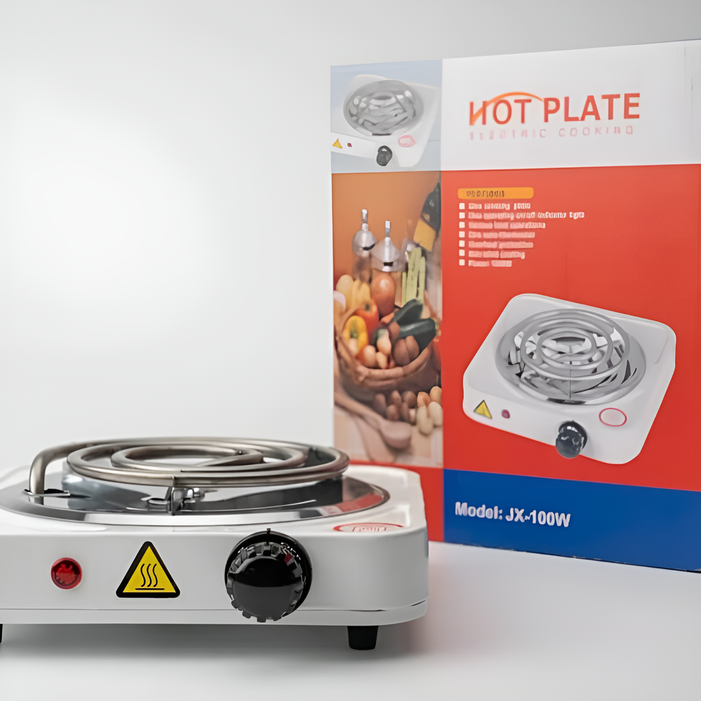 Electric Stove for cooking, Hot Plate heat up in just 2 mins, Easy to clean, 1000W, Automatic Electric Stove (electric choolah) Original Electric Stove For CookingAdjustable Temperature Control Hot Plate Burner/ Kitchen Portable Stove Heater