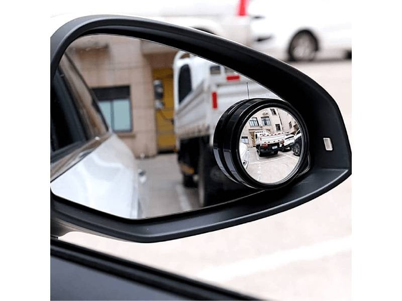 Cars Blind Spot Mirror RearView Mirror 360 Degree 1Pair Adjustable HD Glass Wide Angle Round Convex Mirror Car Vehicle Side Blindspot RearView Mirror