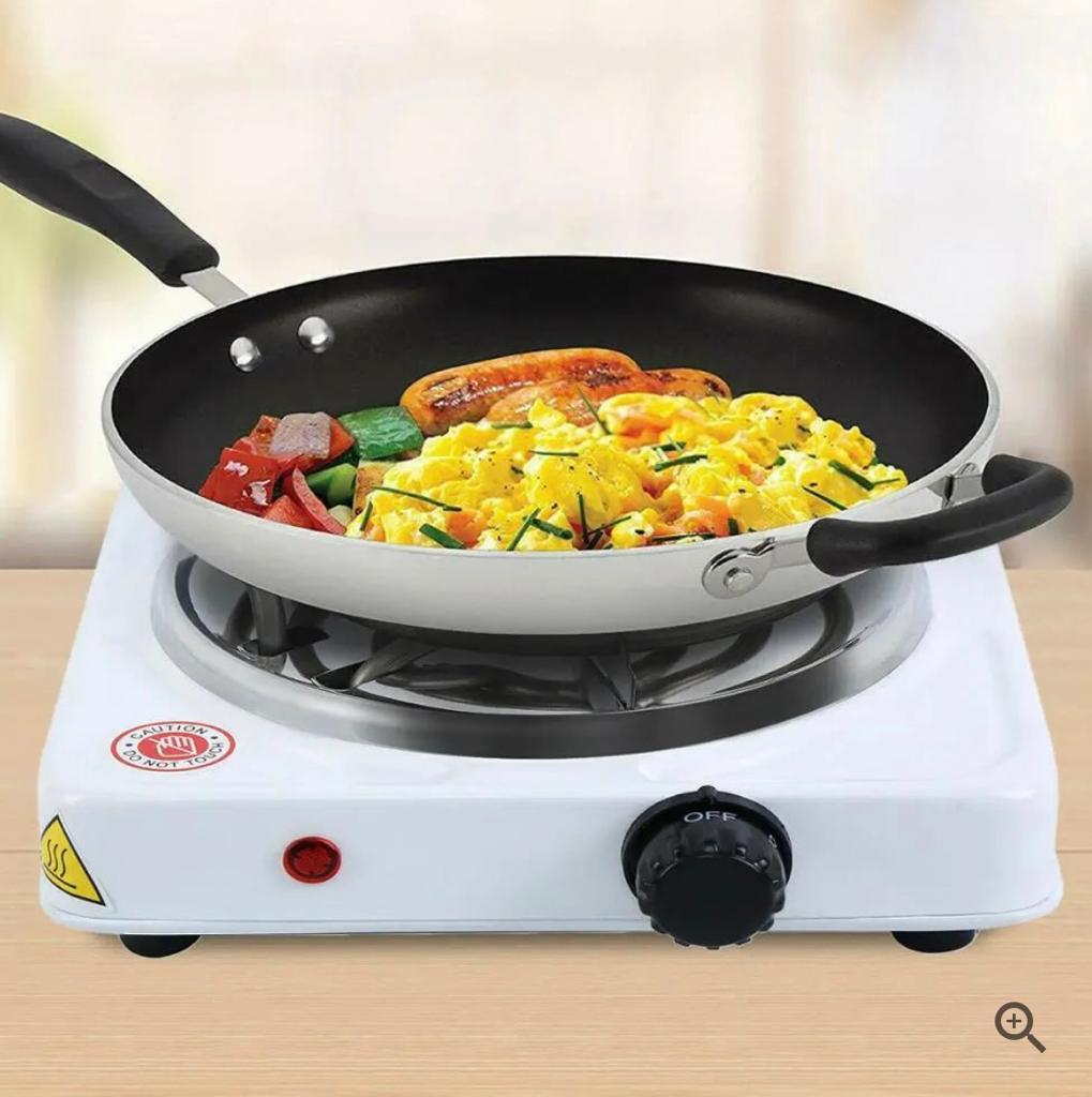 Electric Stove for cooking, Hot Plate heat up in just 2 mins, Easy to clean, 1000W, Automatic Electric Stove (electric choolah) Original Electric Stove For CookingAdjustable Temperature Control Hot Plate Burner/ Kitchen Portable Stove Heater