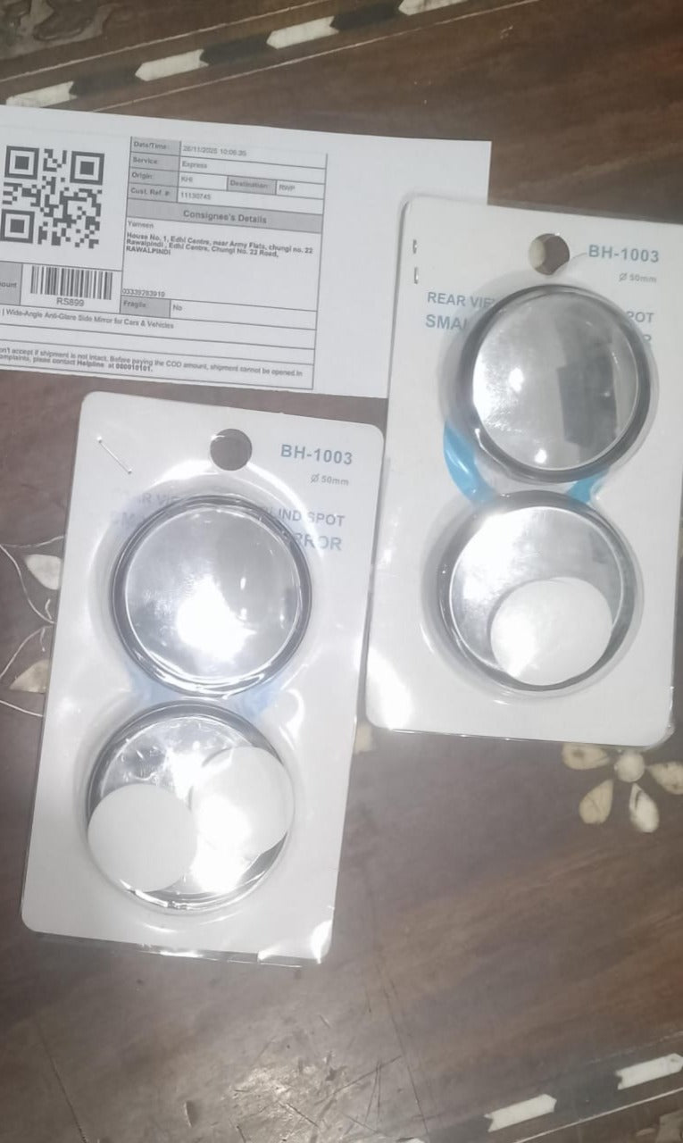 Cars Blind Spot Mirror RearView Mirror 360 Degree 1Pair Adjustable HD Glass Wide Angle Round Convex Mirror Car Vehicle Side Blindspot RearView Mirror