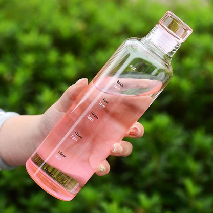 Transparent Plastic Water Bottle 500ml Durable Lightweight And Easy To Carry