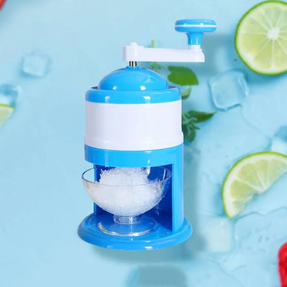 SP Dealz Manual Ice Crusher, Portable Shaved Ice Machine with Ice Box, Hand Ice Crusher, Built-in Spring Ice Compressor, High Capacity and Easy to Clean, for Home, Office, Kitchen