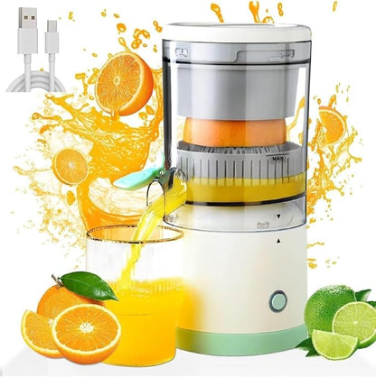 Portable Electric Citrus Juicer Rechargeable Orange Juicer Lemon Squeezer with USB Outlet
