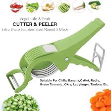 Multi Veg Cut 5 Blade Vegetable & Fruits Cutter & Slicer