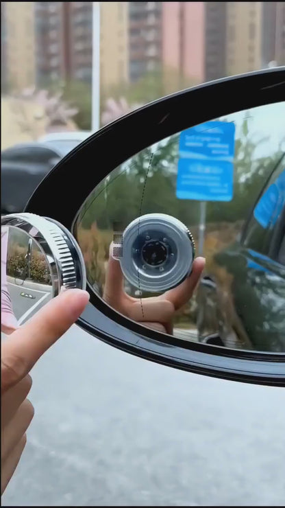 Cars Blind Spot Mirror RearView Mirror 360 Degree 1Pair Adjustable HD Glass Wide Angle Round Convex Mirror Car Vehicle Side Blindspot RearView Mirror